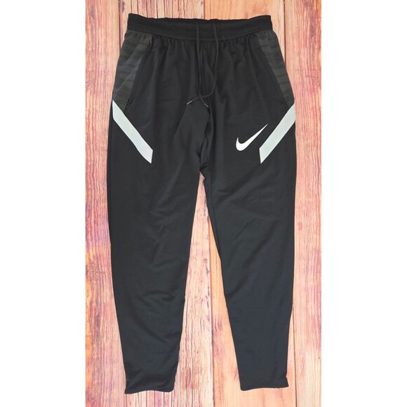 Nike Dri-FIT Mens Slim Fit Track Pants Black Size Large - Picture 1 of 10